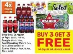 Albertsons Coca-Cola, Dr Pepper or Pepsi 6 Pack offer