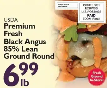 Festival Foods Usda premium fresh black angus ground round offer