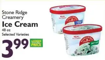 Festival Foods Stone Ridge Creamery Ice Cream offer