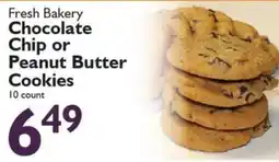 Festival Foods Fresh Bakery Chocolate Chip or Peanut Butter Cookies offer