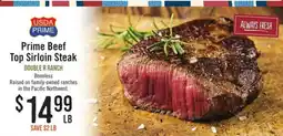 Haggen Food Usda prime prime beef top sirloin steak offer