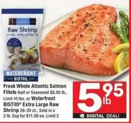 Albertsons Waterfront Bistro Extra Large Raw Shrimp offer