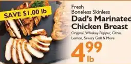 Festival Foods Dad's Marinated Chicken Breast offer