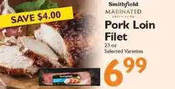 Festival Foods Smithfield marinated fresh pork pork loin filet offer