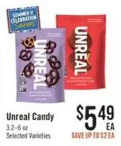 Haggen Food Unreal Candy offer