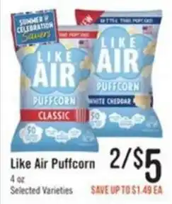 Haggen Food Like Air Puffcorn offer