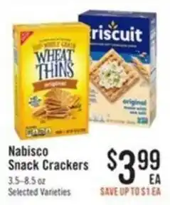 Haggen Food Nabisco Snack Crackers offer