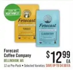 Haggen Food Forecast coffee company offer