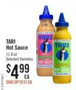 Haggen Food Tari hot sauce offer