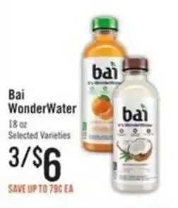 Haggen Food Bai WonderWater offer