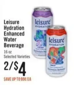 Haggen Food Leisure Hydration Enhanced Water Beverage offer