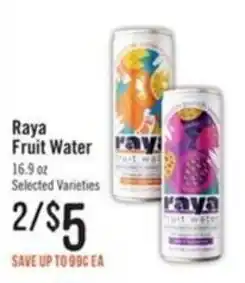 Haggen Food Raya Fruit Water offer