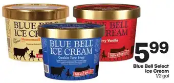 Harp's Market Blue Bell Select Ice Cream offer
