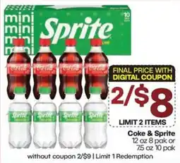 Harp's Market Coke & Sprite offer