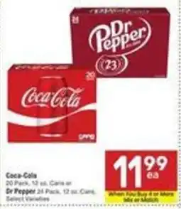 Albertsons Coca-Cola or Dr Pepper offer