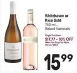 Albertsons Whitehaven or Rose Gold offer