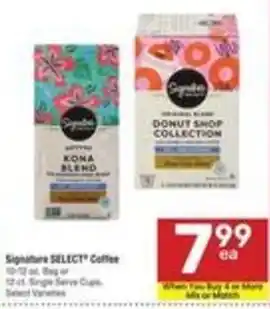 Albertsons Signature SELECT Coffee offer