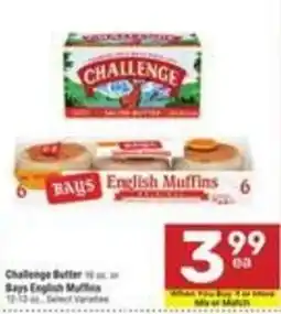 Albertsons Challenge English Muffins offer