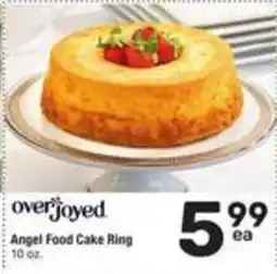 Albertsons Overjoyed Angel Food Cake Ring offer