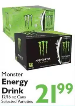 Festival Foods Monster Energy Drink offer