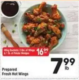 Albertsons Prepared Fresh Hot Wings offer