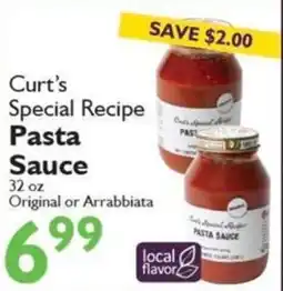 Festival Foods Curt's Special Recipe Pasta Sauce offer