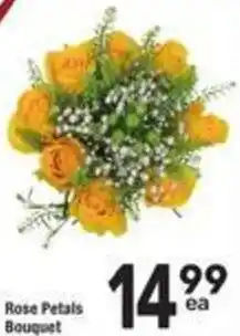 Albertsons Rose Petals Bouquet offer