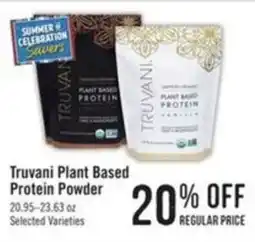 Haggen Food Truvani Plant Based Protein Powder offer