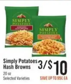 Haggen Food Simply Potatoes Hash Browns offer