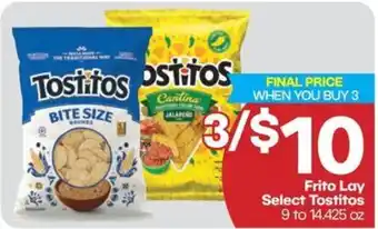 Harp's Market Frito Lay Select Tostitos offer