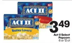 Harp's Market Act II Select Popcorn offer