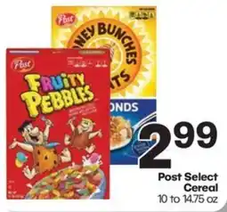 Harp's Market Post Select Cereal offer