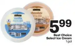Harp's Market Best Choice Select Ice Cream offer