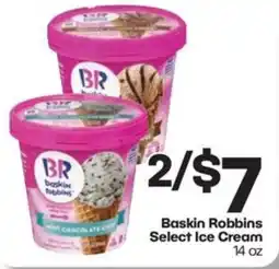 Harp's Market Baskin Robbins Select Ice Cream offer