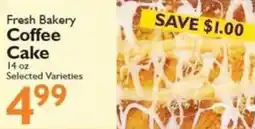 Festival Foods Fresh Bakery Coffee Cake offer
