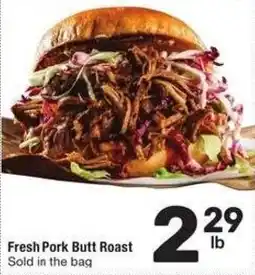 Albertsons Fresh Pork Butt Roast offer