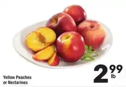Albertsons Yellow Peaches or Nectarines offer