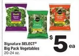 Albertsons Signature SELECT Big Pack Vegetables offer
