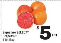 Albertsons Signature Select Grapefruit offer