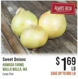 Haggen Food Hamada Farms Sweet Onions offer