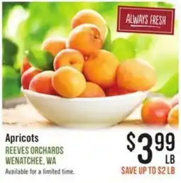 Haggen Food Apricots Reeves Orchards offer