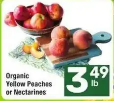 Albertsons Organic Yellow Peaches or Nectarines offer