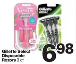 Harp's Market Gillette Select Disposable Razors offer