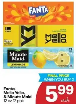 Harp's Market Fanta, Mello Yello, & Minute Maid offer