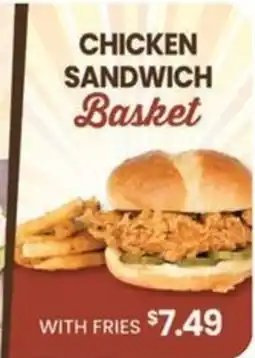 Harp's Market Chicken Sandwich Basket offer