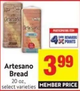 Save Mart Artesano Bread offer