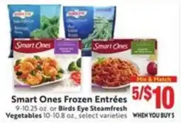 Save Mart Smart Ones Frozen EntrΓ©es offer