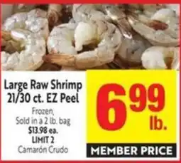 Save Mart Large Raw Shrimp offer