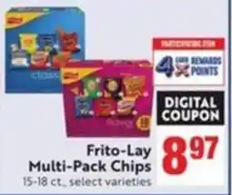 Save Mart Frito-Lay Multi-Pack Chips offer