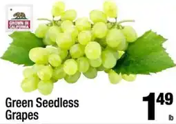 Super King Markets Green Seedless Grapes offer